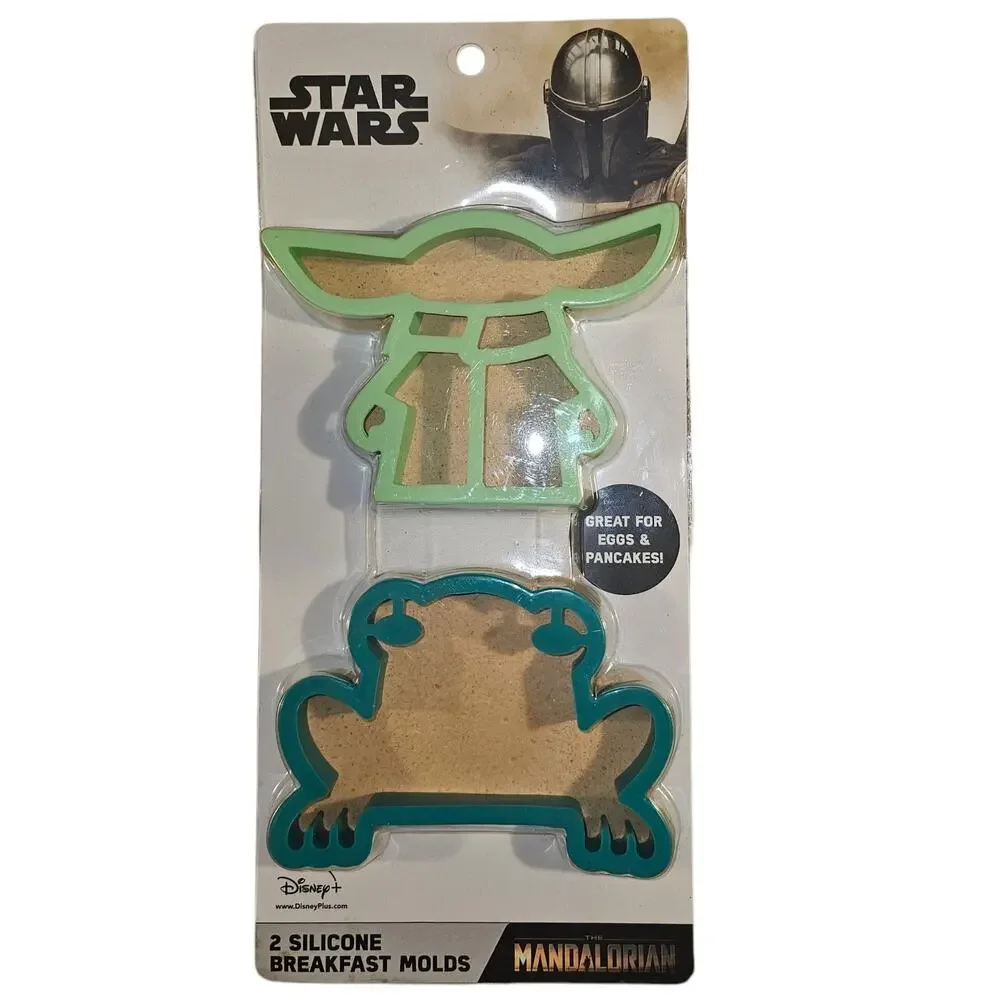 Star Wars Silicone Breakfast Molds - Set of Two NIP